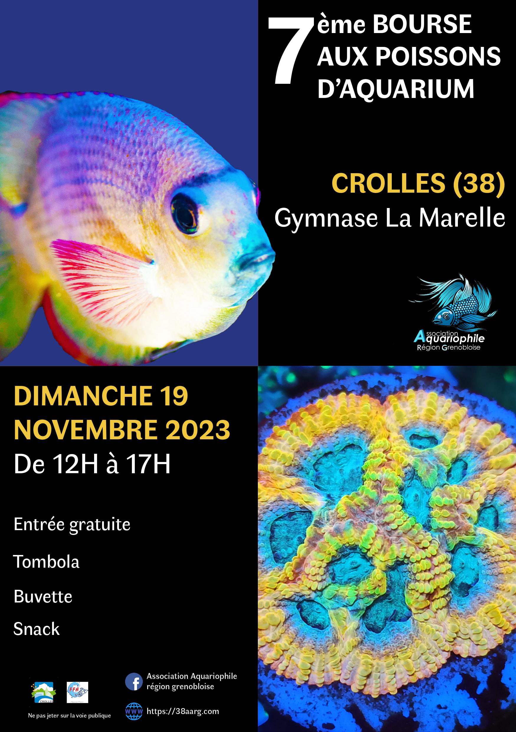 Bourse Association Aquariophile Région Grenobloise 2023 Bourse_AARG2023